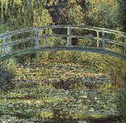 Claude Monet Waterlilies and Japanese Bridge China oil painting reproduction